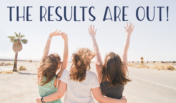 The Results Are Out!