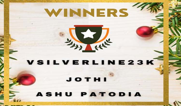 Announcing The Winners Of Our Christmas Contest 2021!